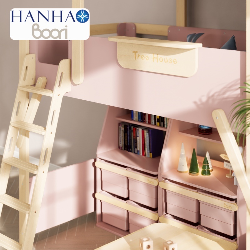 Boori Kids Treehouse King Single Loft Bed