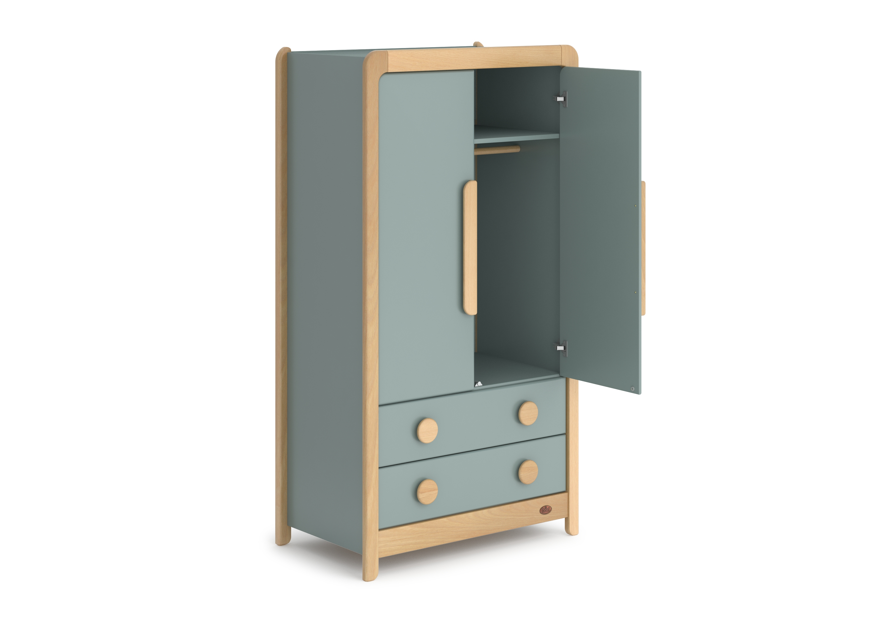 Boori Kids  Byron 2 Door wardrobe with 2 drawers