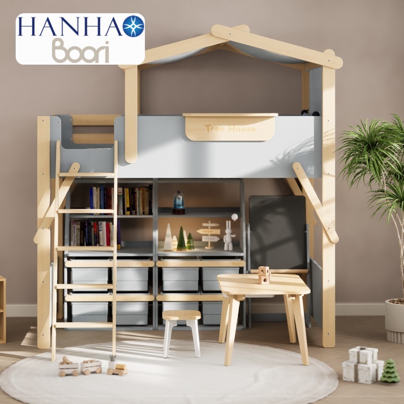 Boori Kids Treehouse King Single Loft Bed