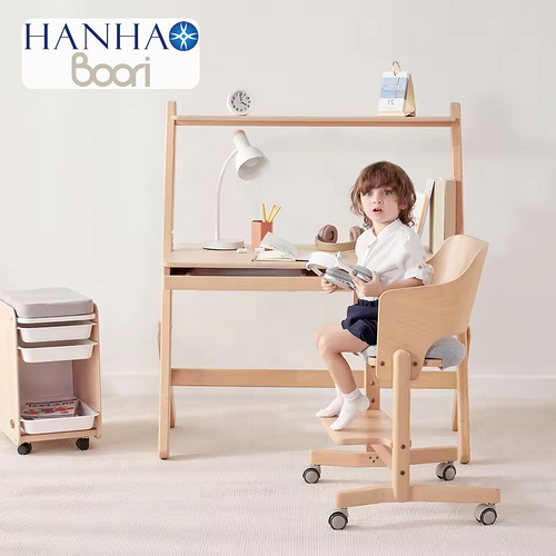 Boori Kids Elite Desk+Study Chair+Accessories Cushion Set