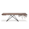 Pastoral Style Solid Wood Extendable Dining Table