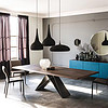Pastoral Style Solid Wood Extendable Dining Table