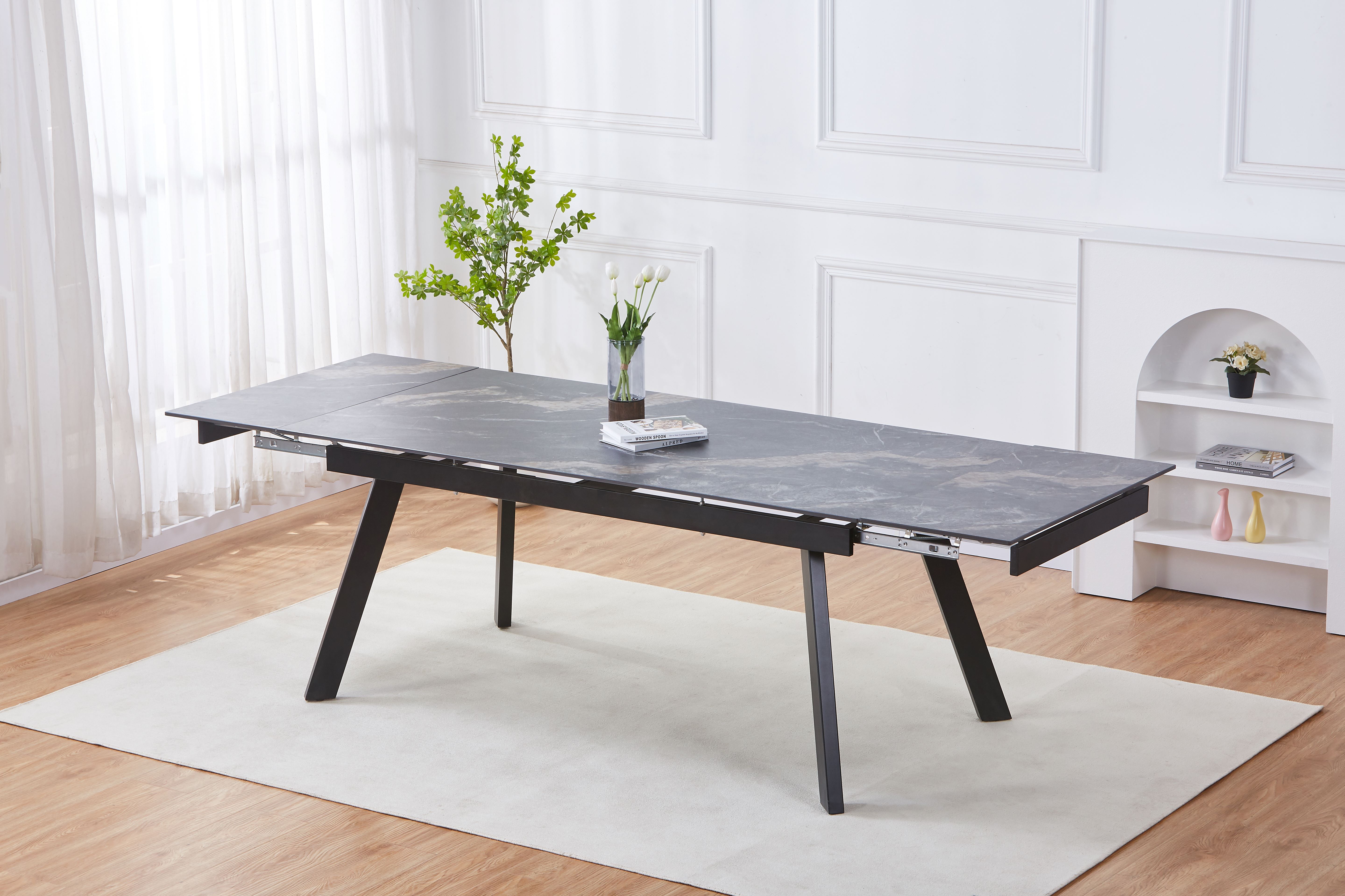 Ceramic Extandable Dining Table HTD1101