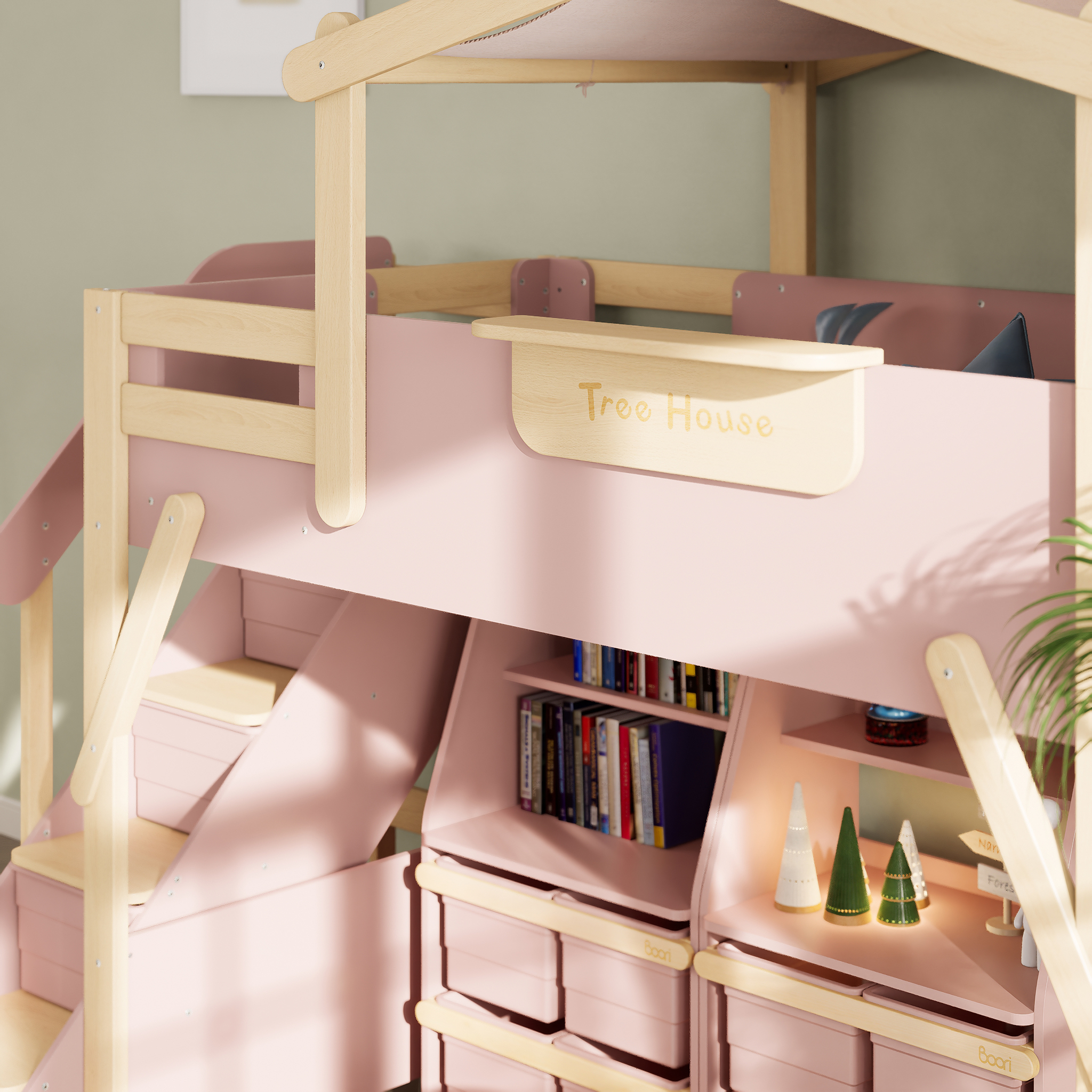 Boori Accessories Roof Frame For Treehouse King Single Loft Bed