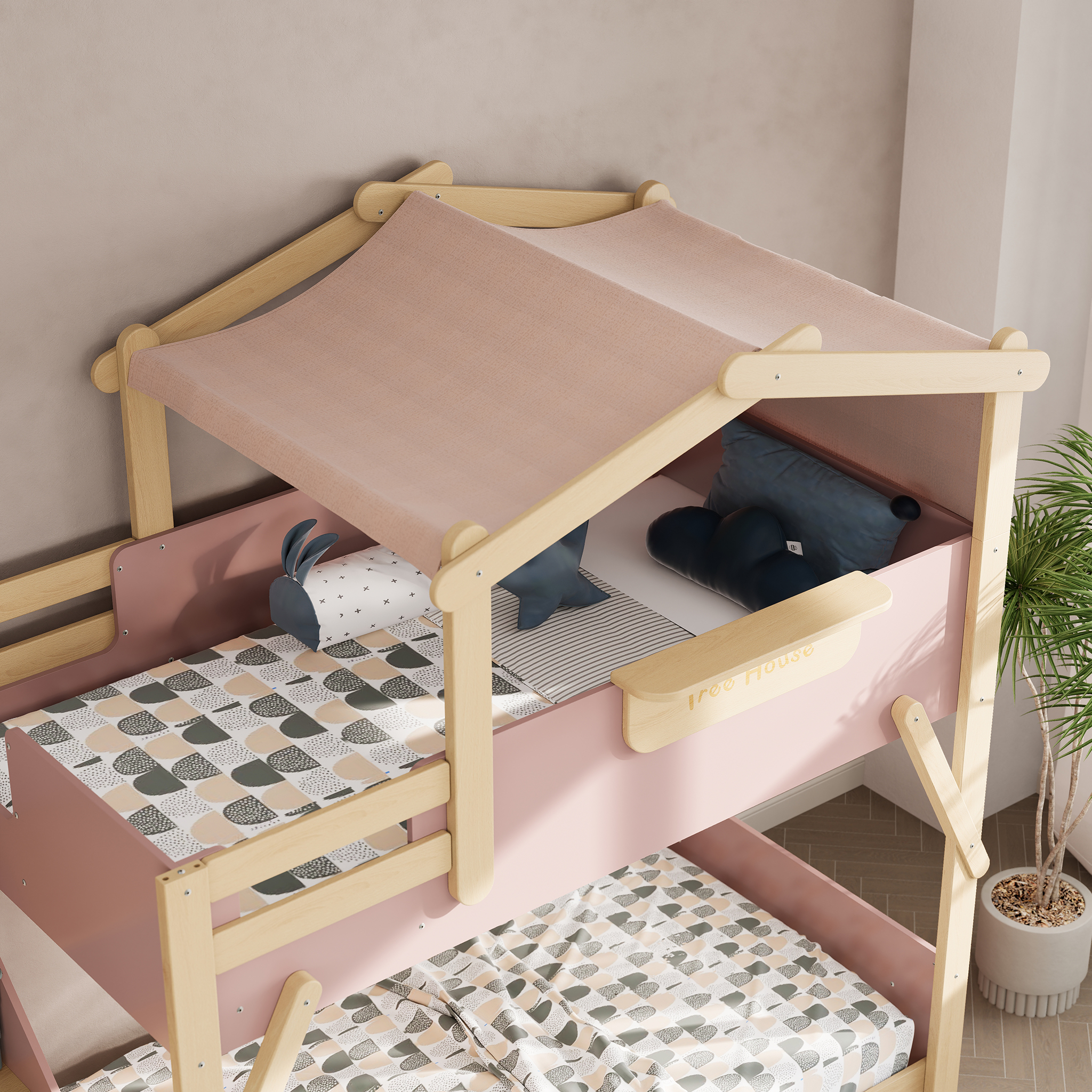 Boori Accessories Roof Frame For Treehouse King Single Loft Bed