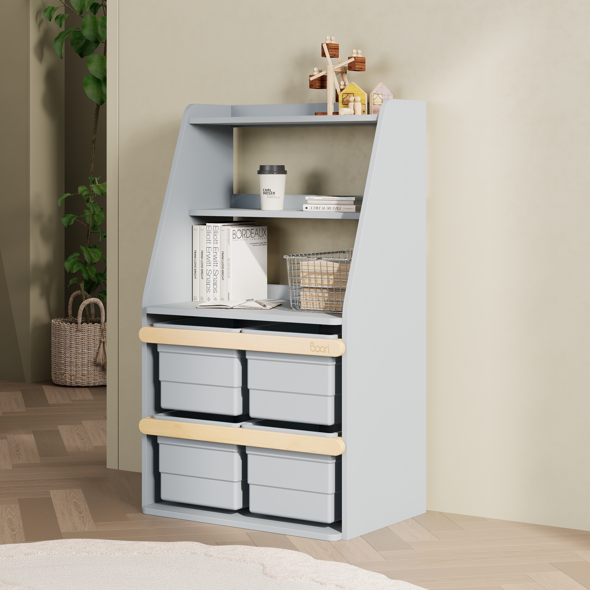 Boori Kids Tidy Integrated Storage Unit