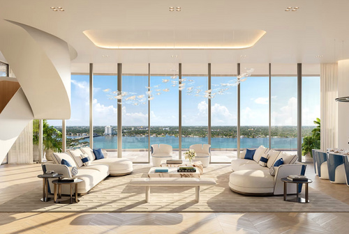 迈阿密3000万美元复式顶层豪宅：超跑美学与定制奢华的极致演绎