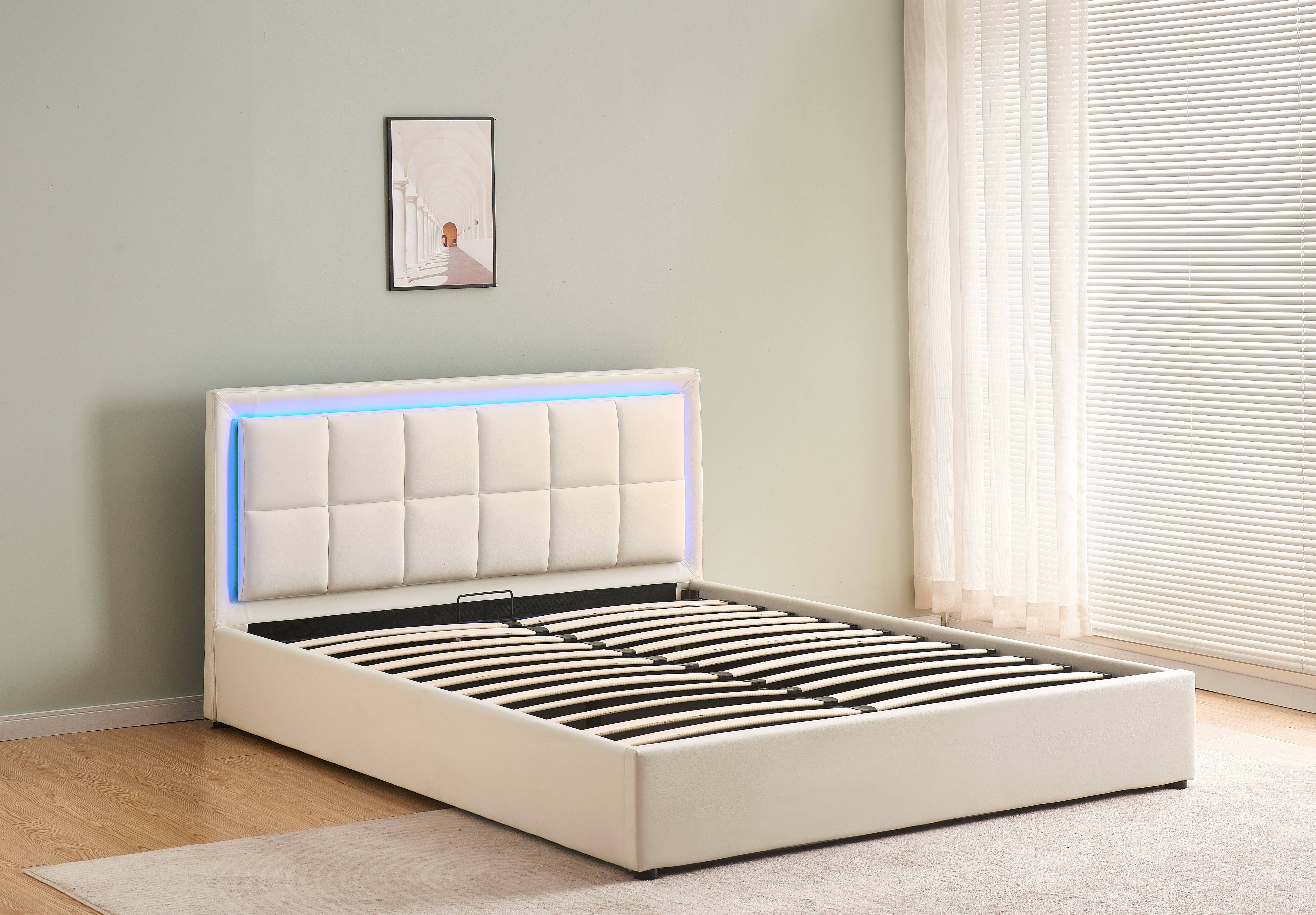 BED FRAME GAS LIFT AND STORAGE BED-WY-49