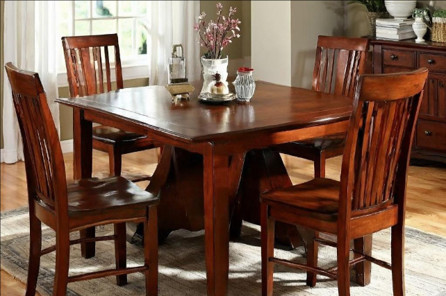 Spacious Cherry Dining Ensemble.jpeg