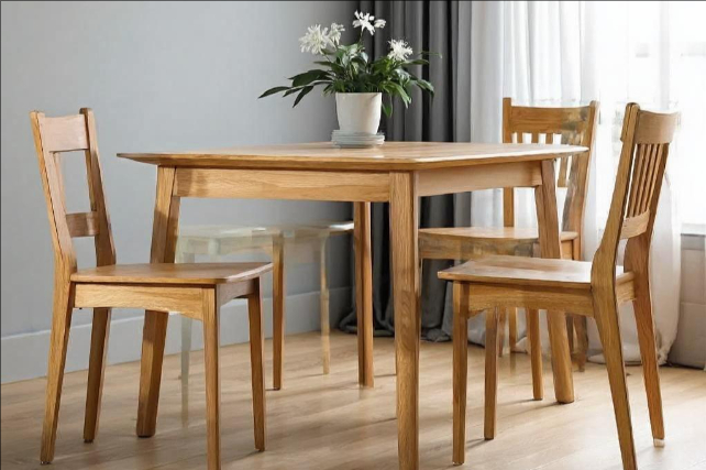 Elegant Oak Dining Set.jpeg